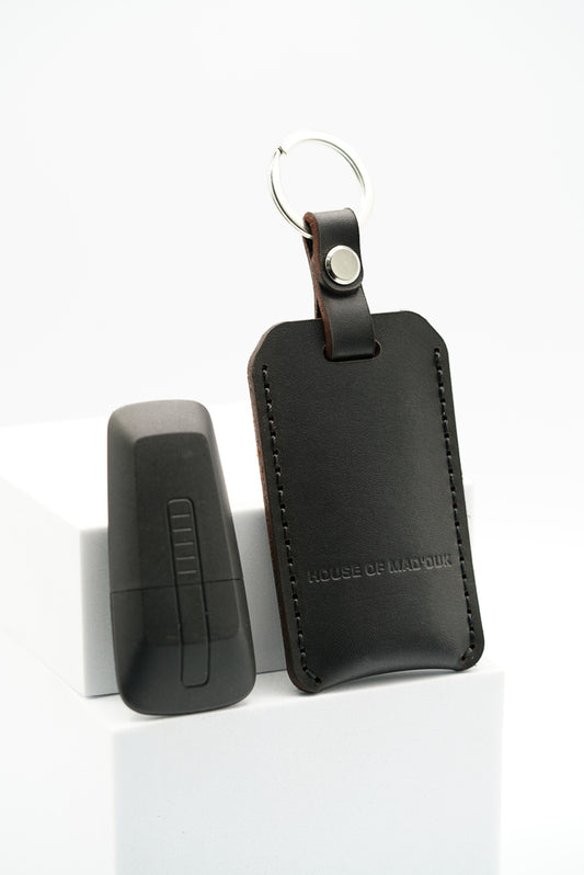 V2 Porsche / Lamborghini / Audi Alarm / Tag / Tracker Fob Case / Holder - Black