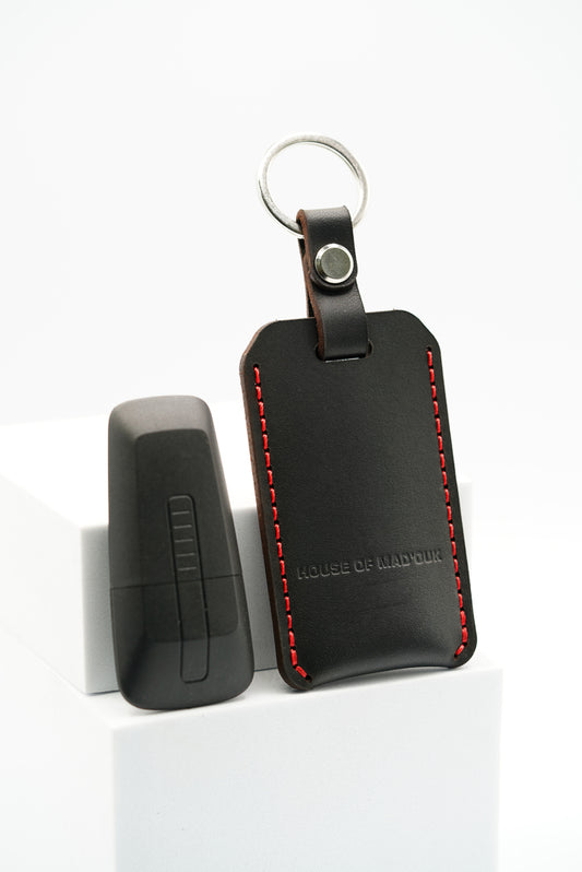 V2 Porsche / Lamborghini / Audi Alarm / Tag / Tracker Fob Case / Holder - Black