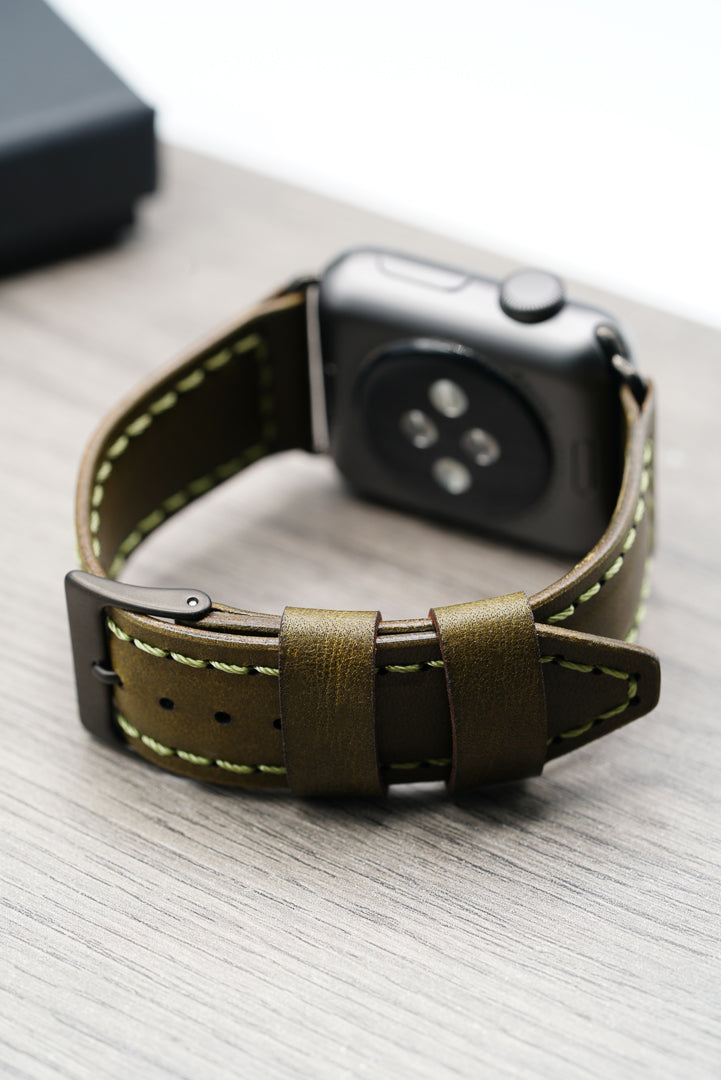 Olive green apple watch sale band 44mm